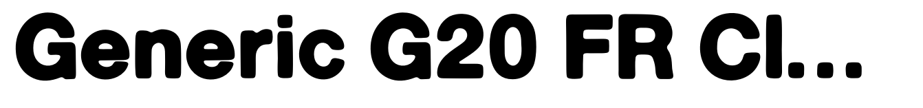 Generic G20 FR Classic